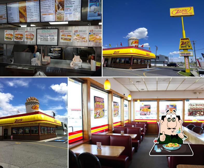 Zip's Drive In, 6525 E Broadway Ave in Spokane Valley Restaurant menu and reviews