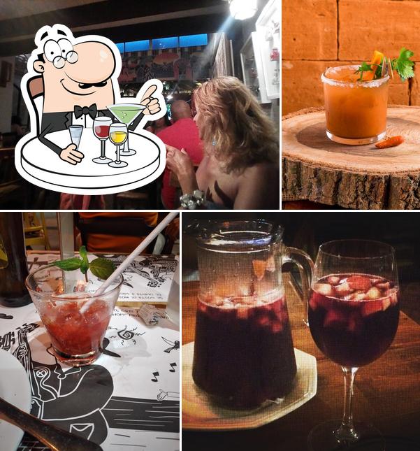В "Kaçuá Bar e Restaurante" подаются спиртные напитки