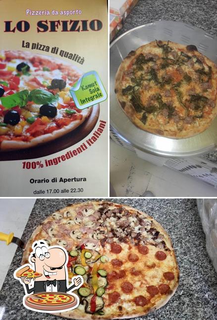 Ordina una pizza a Pizzeria Lo Sfizio