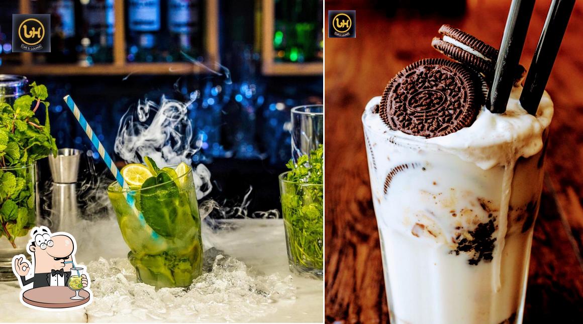 Try a drink from the menu
