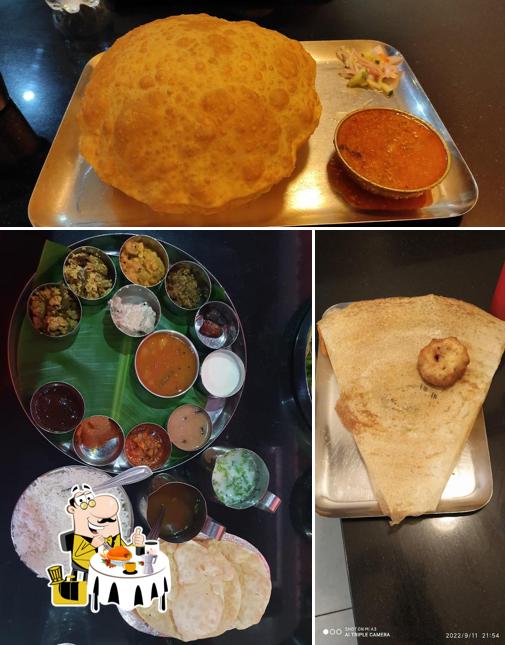 Food at Saravana Bhavan