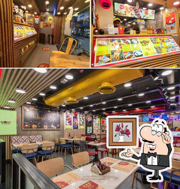 The interior of WOW MOMO