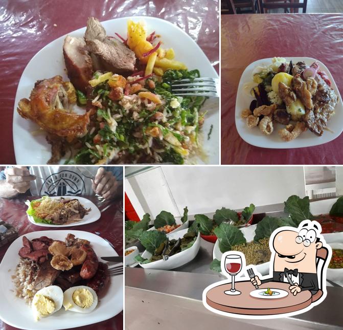 Platos en RESTAURANTE DELÍCIA DA ROÇA - Via Dutra KM 57 em Guaratinguetá/SP