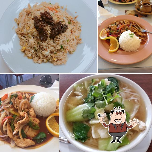 Еда в "Trendy Thai"