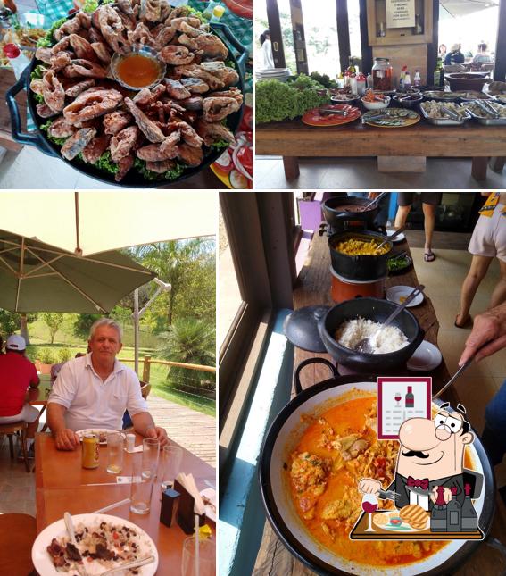 Clube de Pesca Monte Bello provê pratos de carne