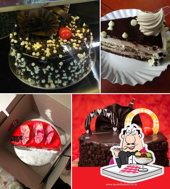 Model Bakery-Best Bakery Shop in Kanpur Best Cake Shop in Kanpur Best Fast Food shop in Kanpur provides a selection of desserts