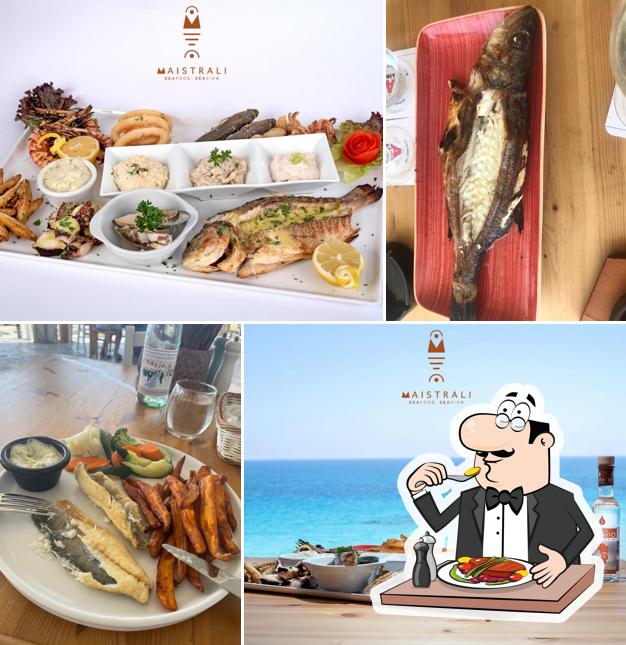 Meals at Maistrali Seafront