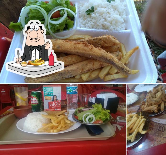 Experimente fritas no Pesqueiro e Restaurante do Chico