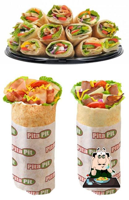 Food at Pita Pit