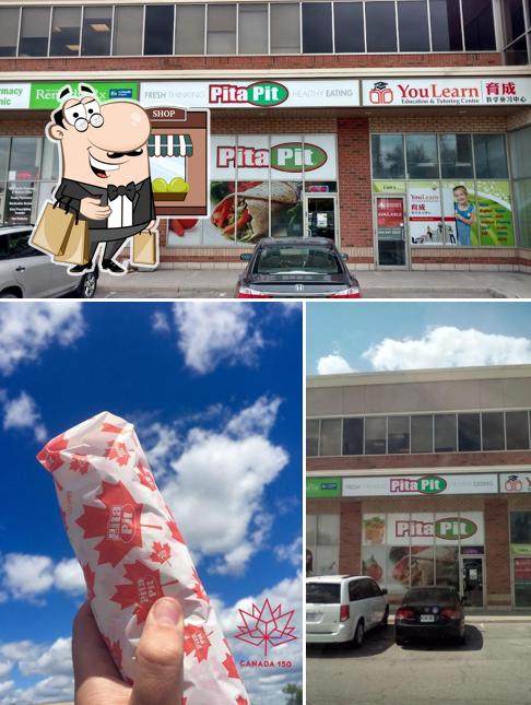 L'extérieur de Pita Pit