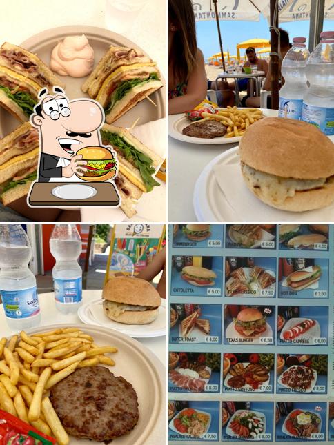 Prenditi un hamburger a Chiosco Point Break