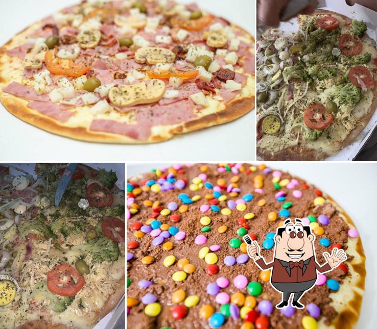 Comida em Pizza das Torres