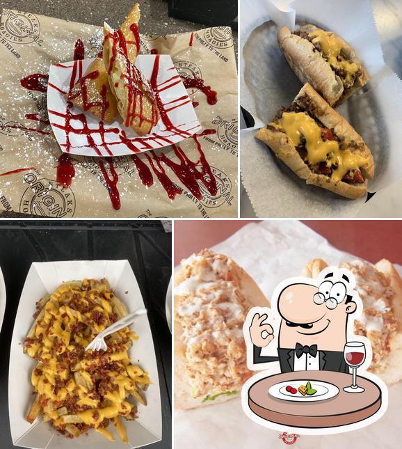 The Original Steaks and Hoagies Lorain in Lorain Restaurant menu