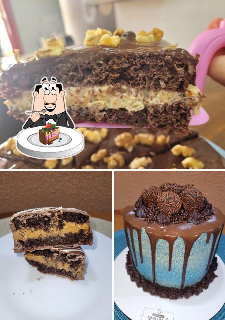 Bolo de chocolate em Saudável Gourmet