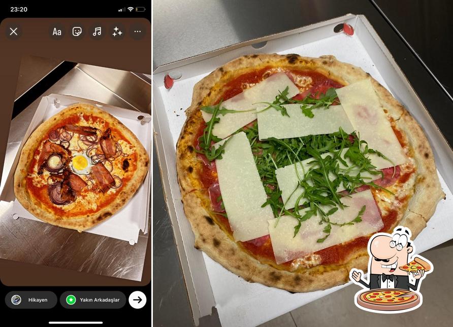 Scegli tra le molte varianti di pizza