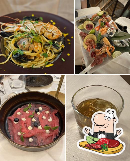 Carpaccio di manzo al La Piazza