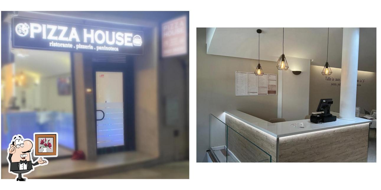Dai un'occhiata agli interni di Pizza House