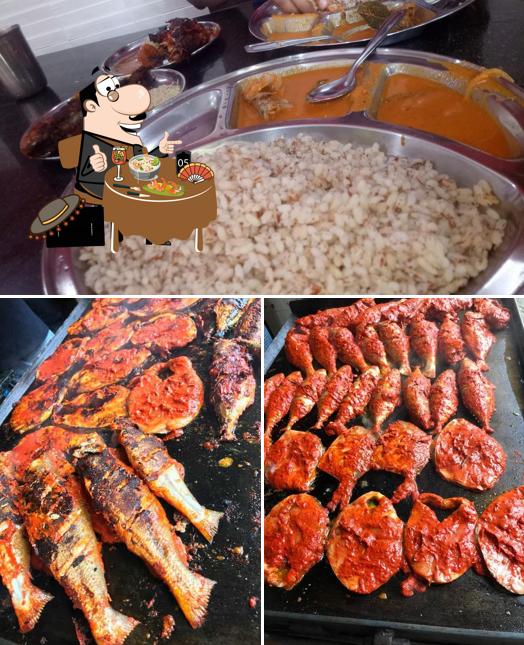 Meals at Fish Land Hotel