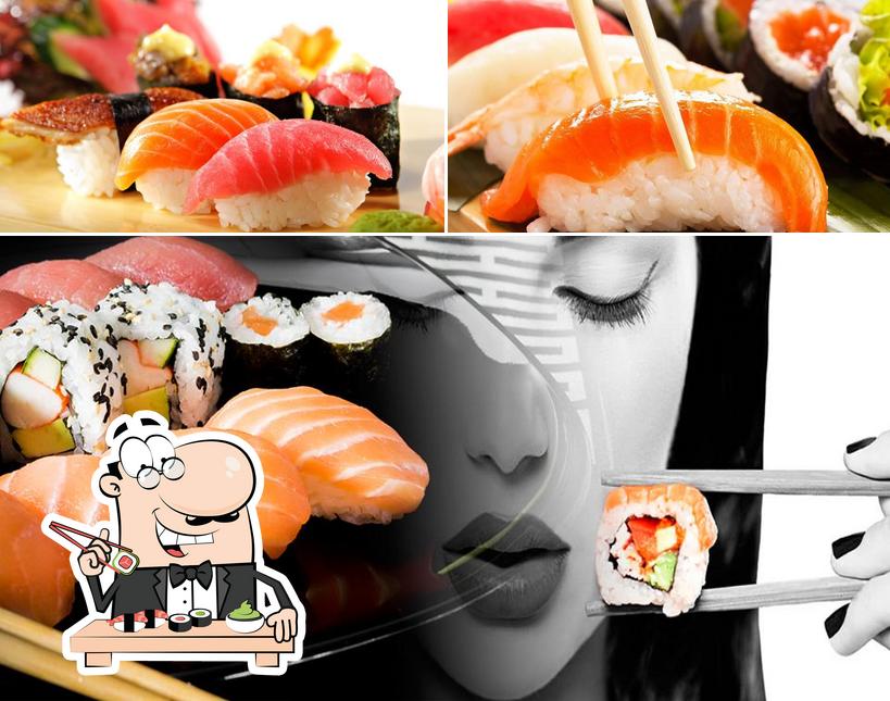 Scegli le varie opzioni di sushi