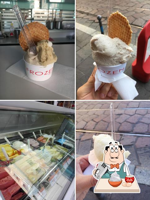 Frozen by Arancin Cannoli e Granite offre un'ampia gamma di dessert