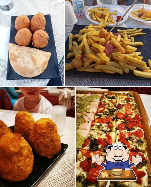Platti al Focacceria Cucuzza