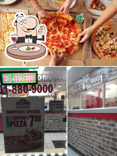 Papa Johns Pizza, 446 Market St A in Saddle Brook Restaurant menu