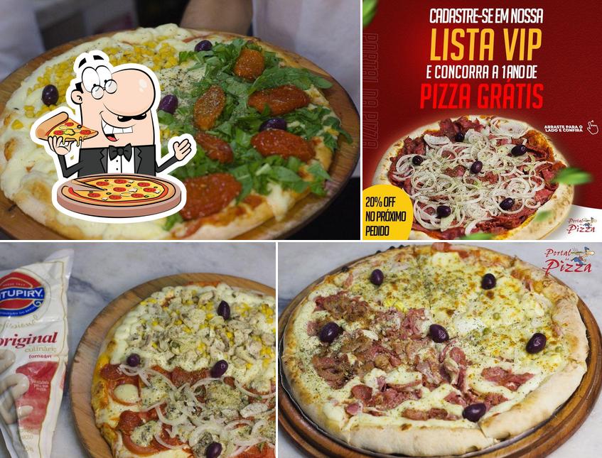 Experimente pizza no Portal da Pizza