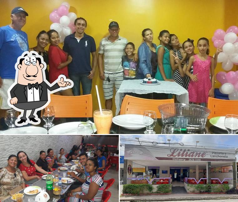 Esta é a foto apresentando interior e exterior no Liliane Pizzaria e Lanchonete