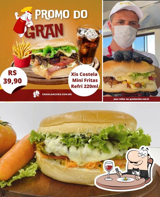 Comida em Gran Lanches