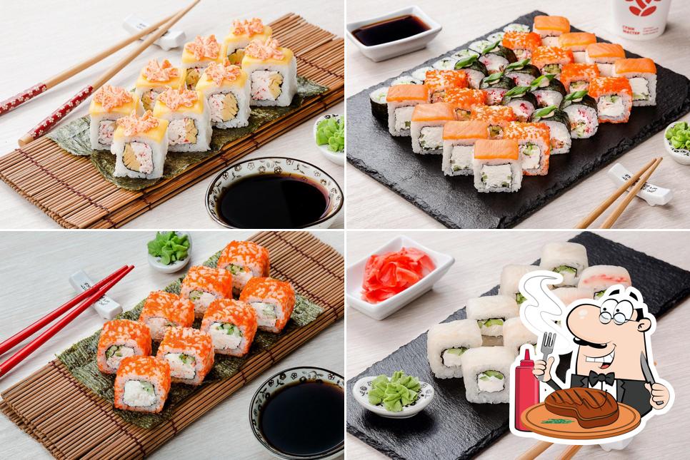 Choisissez des repas à base de viande à Однако-Sushi