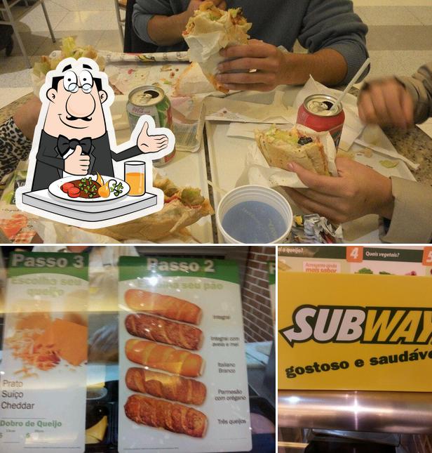 Comida em Subway