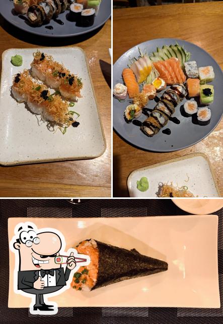 Presenteie-se com sushi no Sushi Bistrô