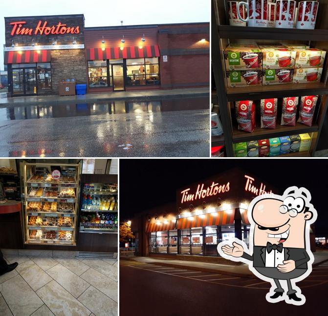 Это фотография кафе "Tim Hortons"