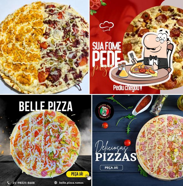 Escolha pizza no Belle Pizza - A Melhor Pizzaria do Rio de Janeiro!