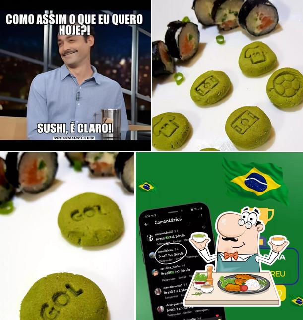 Comida em Sushi leos