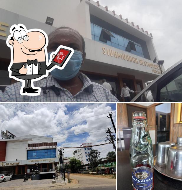 This is the image depicting exterior and beer at Sivamuruga Restaurant