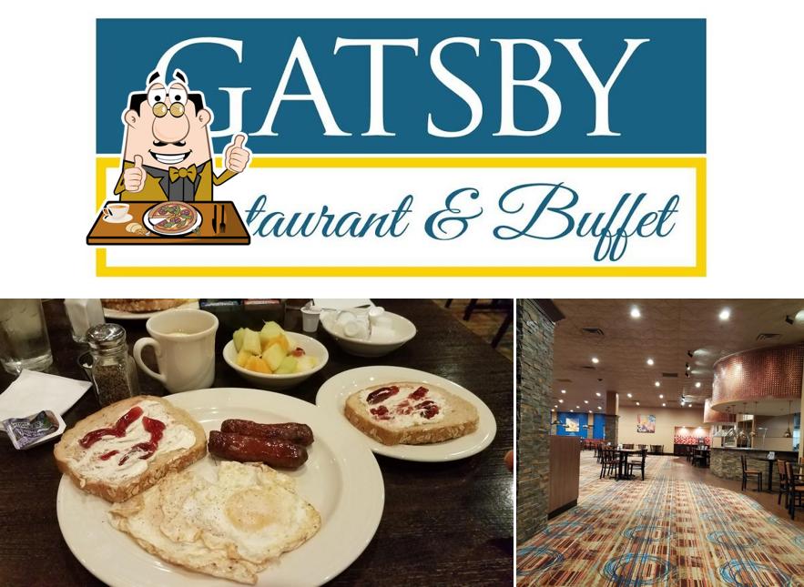 Get pizza at Gatsby Restaurant