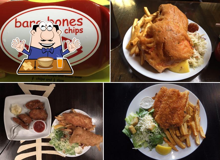 Bare Bones Fish House & Smokery in Port Alberni Restaurant menu and