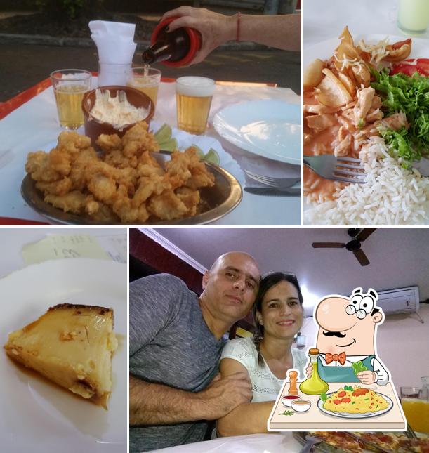 Comida em Vestibular do Chopp