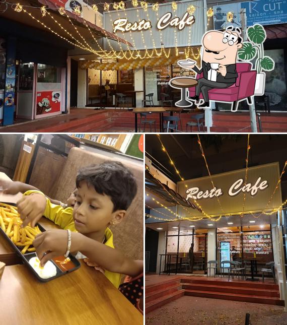 The interior of Hashtag resto cafe