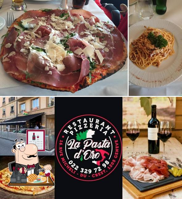 Pasta d'Oro, Geneva, Rue MicheliduCrest 16 Restaurant menu and reviews