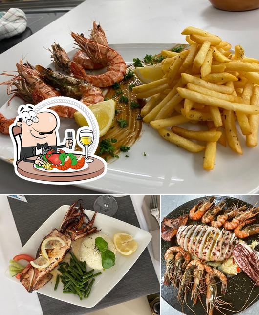 Get seafood at Plori - Griechisches Restaurant