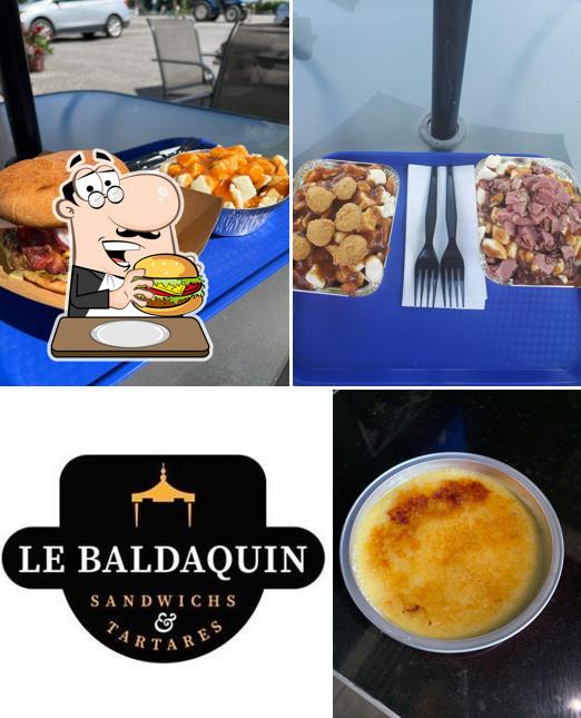 Essayez un hamburger à Baldaquin le casse croûte