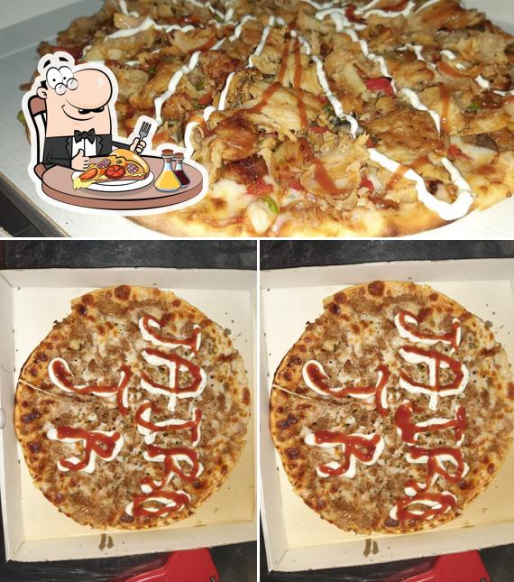 Get pizza at Lora kebab