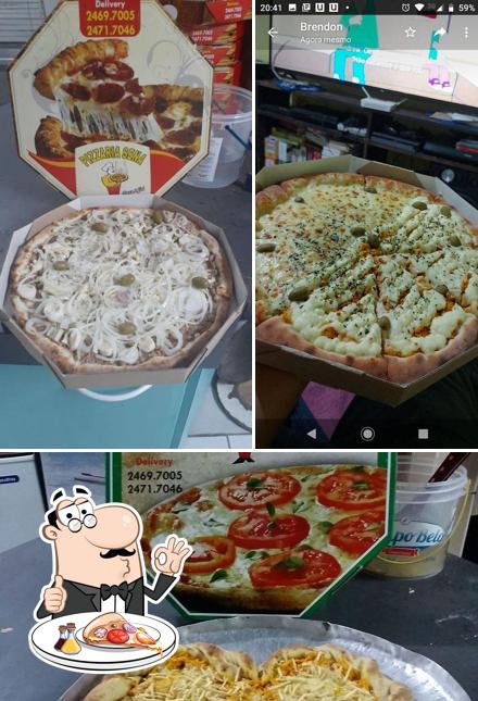 Consiga pizza no Pizzaria Sena