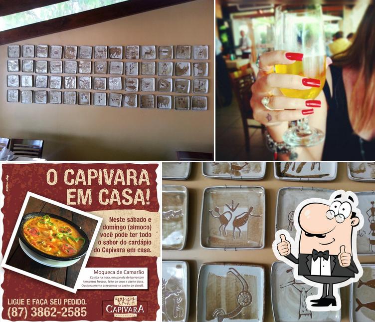 Look at this pic of Restaurante Capivara