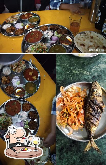 Food at Surya Hotel