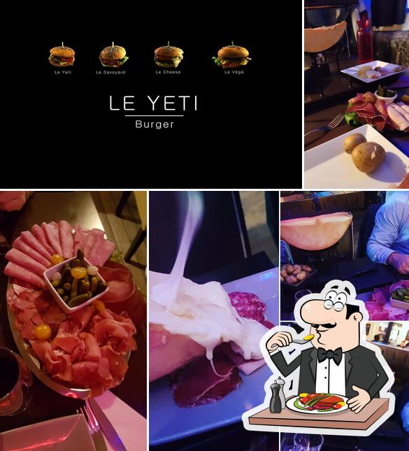 Nourriture à Restaurant Le Yeti