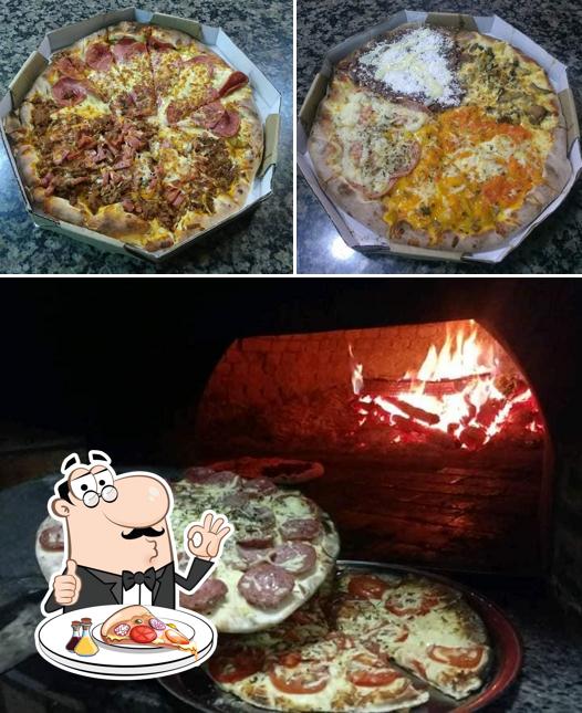 Experimente pizza no Restaurante Picanhas Gril e Pizzaria