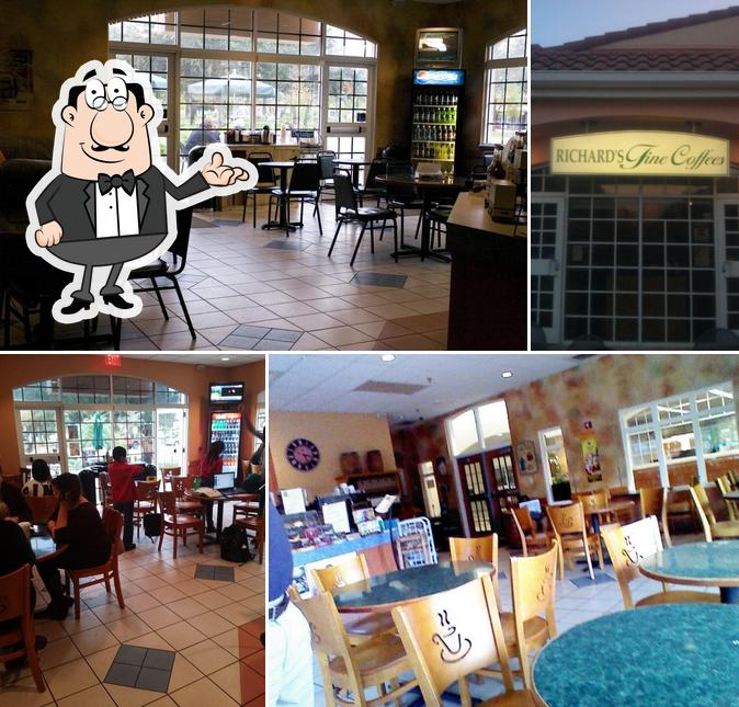 Richard's Fine Coffees, 330 Avenue A NW in Winter Haven Restaurant